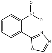 2-(2-硝基苯基)-1,3,4-恶二唑, 89898-92-0, 结构式