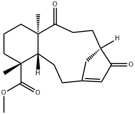 (4R,4aS,10R,13aR)-2,3,4,4a,5,6,9,10,11,12,13,13a-Dodecahydro-4,13a-dimethyl-9,13-dioxo-7,10-methano-1H-benzocycloundecene-4-carboxylic acid methyl ester|