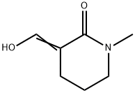 2-Piperidinone, 3-(hydroxymethylene)-1-methyl- (9CI) Structure