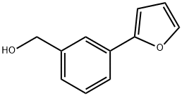 (3-(呋喃-2-基)苯基)甲醇, 89929-93-1, 结构式