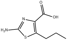 2-Amino-5-propyl-1,3-thiazole-4-carboxylic acid Structure