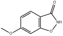 1,2-Benzisoxazol-3(2H)-one,6-methoxy-(9CI) Struktur