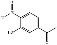 3-羟基-4-硝基苯乙酮 结构式