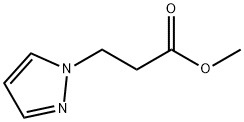 methyl 3-(1H-pyrazol-1-yl)propanoate 结构式
