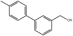 (4'-METHYLBIPHENYL-3-YL)-METHANOL 化学構造式