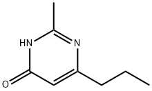 4-PROPYL-6-HYDROXY-2-METHYLPYRIMIDINE Structure