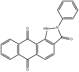 2-phenyl-1,2-dihydronaphtho[2,3-g]indazole-3,6,11-trione Structure