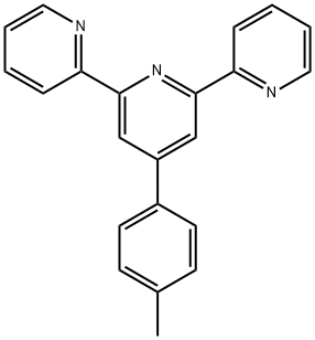 4'-(4-甲基苯基)-2,2:6',2''-三联吡啶 结构式