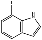 7-碘吲哚, 89976-15-8, 结构式