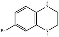 QUINOXALINE, 6-BROMO-1,2,3,4-TETRAHYDRO- Struktur