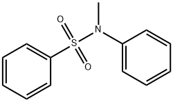 N-甲基-N-苯基苯磺酰胺 结构式