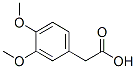 3,4-Dimethoxyphenylaceticacid 化学構造式