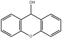 9-Hydroxyxanthene Struktur
