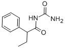 2-PHENYLBUTYRYLUREA Structure