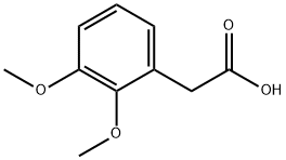 2,3-DIMETHOXYPHENYLACETIC ACID Structure