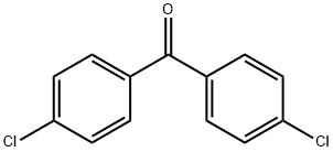 4,4-二氯二苯甲酮,90-98-2,结构式