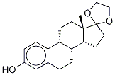 Estrone 17-Ethylene Ketal 结构式