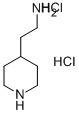 4-(2-氨乙基)哌啶双盐酸盐, 90000-31-0, 结构式