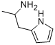 2-(2-氨基丙基)吡咯 结构式