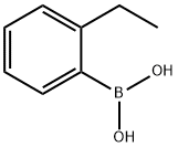 2-エチルフェニルボロン酸 化学構造式