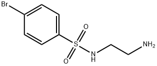 N-(2-氨乙基)-4-溴苯磺酰胺, 90002-56-5, 结构式