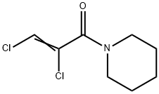 Piperidine, 1-(2,3-dichloroacryloyl)- (7CI) Structure