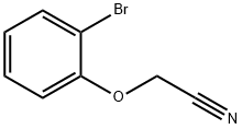 2-溴苯氧基乙腈 结构式