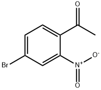 ETHANONE, 1-(4-BROMO-2-NITROPHENYL)- 化学構造式