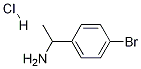 1-(4-溴苯基)乙-1-胺盐酸盐 结构式