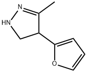2-Pyrazoline,  4-(2-furyl)-3-methyl-  (7CI) 结构式