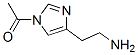 1-[4-(2-氨基乙基)-1H-咪唑-1-基]乙酮,90008-46-1,结构式