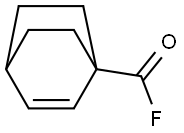 Bicyclo[2.2.2]oct-2-ene-1-carbonyl fluoride (9CI) Struktur