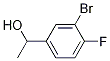 1-(3-BroMo-4-fluorophenyl)ethanol Structure