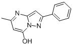 5-甲基-2-苯基-吡唑[1,5-A]嘧啶-7-醇, 90019-55-9, 结构式
