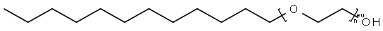 Polyoxyethylene lauryl ether Structure