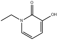 1-乙基-3-羟基-1,2-二氢吡啶-2-酮, 90037-19-7, 结构式