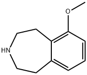 6-METHOXY-2,3,4,5-TETRAHYDRO-1H-BENZO[D]AZEPINE Struktur
