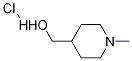 4-PiperidineMethanol, 1-Methyl-, hydrochloride 结构式