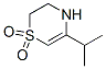 5-(1-甲基乙基)-2H-1,4-噻嗪 1,1-二氧化物 结构式