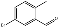 5-ブロモ-2-メチルベンズアルデヒド 化学構造式