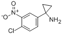 1-(4-氯-3-硝基苯基)-环丙胺, 900505-08-0, 结构式