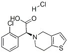 (+/-)-CLOPIDOGREL HYDROCHLORIDE Structure