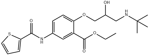 Tienoxolol Structure