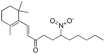 6-Nitro-1-(2,6,6-trimethyl-cyclohex-1-enyl)-undec-1-en-3-one 结构式