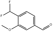 4-(DIFLUOROMETHYL)-3-METHOXYBENZALDEHYDE Structure