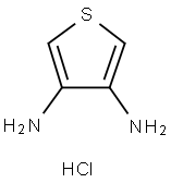 邻氨基噻吩(2盐酸), 90069-81-1, 结构式