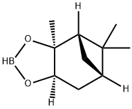 (+)-PINANEBORANE 化学構造式