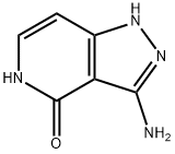 4H-Pyrazolo[4,3-c]pyridin-4-one,  3-amino-1,5-dihydro- Struktur