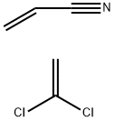 POLY(VINYLIDENE CHLORIDE-CO-ACRYLONITRILE) Structure