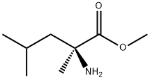 DL-alpha-Methylleucine methyl ester Struktur